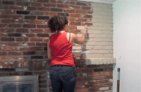 How To Strip Paint Off Brick Fireplace Fireplace Guide By Linda