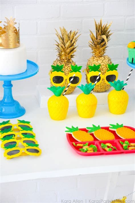 Party Like A Pineapple Birthday Party Via Kara Allen Karas Party