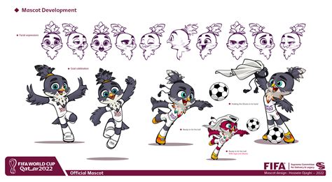 ArtStation - LAEEB - The FIFA World Cup 2022 Official Mascot, Hossein ...