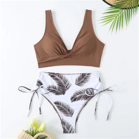 Sexy Bikini 2024 Swimsuit Women Trend Swimwear Female High Waisted Bikinis Sets Korean Swimming