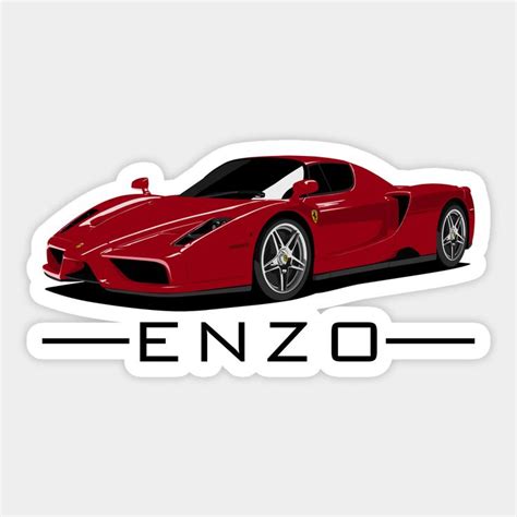 Customize Your Style With Ferrari Enzo Stickers