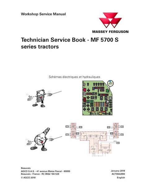 Massey Ferguson 4608 4609 4610 Tractor Service Manual