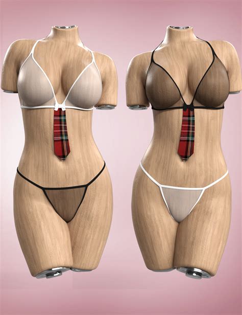 DForce Hot Lingerie For Genesis Daz D