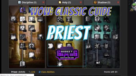 Wow Classic Priest Healer Guide Youtube