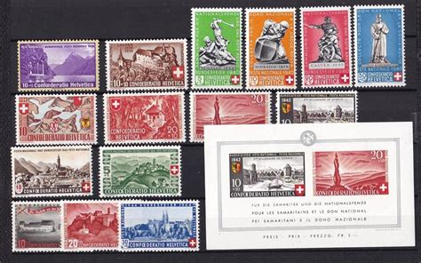 CH Briefmarken Lot Pro Patria Ab 1938 Kaufen Auf Ricardo