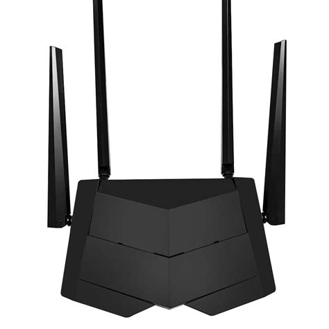 Black Tenda Ac Mbps Wireless Mu Mimo Dual Band Gigabit Wifi