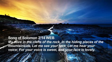 Song Of Solomon Web Desktop Wallpaper My Dove In The Clefts Of