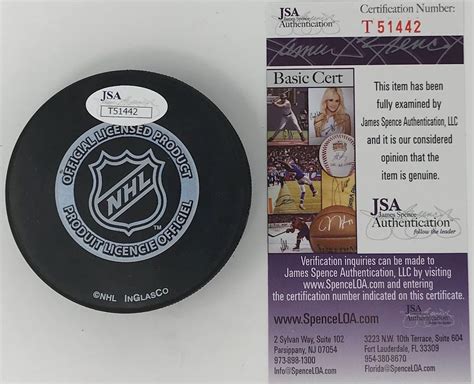 Serge Savard Autographed Montreal Canadiens Logo Puck – House of Hockey