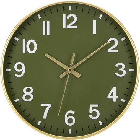 Horloge Murale Sans Tic Tac Silencieuse Cm Moderne Quartz