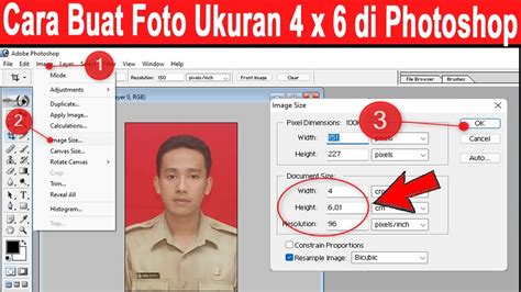 Cara Mengubah Ukuran Foto Di Menjadi 4x6 Youtube