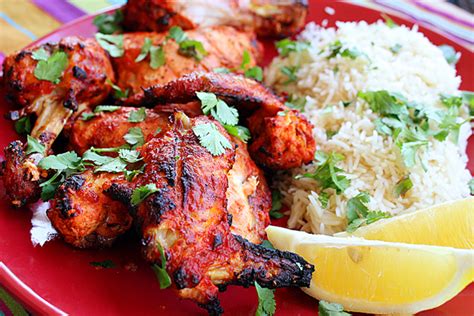 Tandoori Chicken With Basmati Rice The Comfort Of Cooking