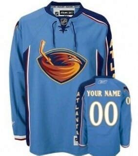 Buy New Custom Atlanta Thrashers Hockey Jersey Online