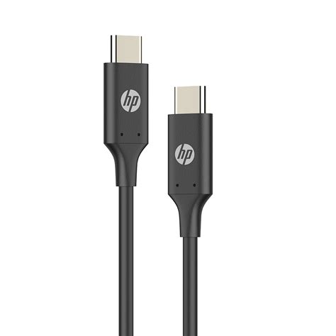 Cabo Hp Usb Tipo C 3 1 X Usb Tipo C Preto Pd Dhc Tc107 Comtek Tecnologia