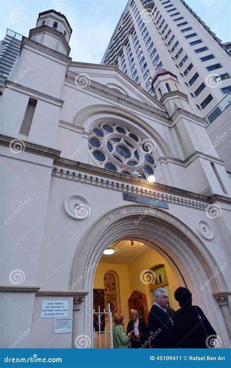 Brisbane Synagogue Queensland Australia Editorial Photo Image Of