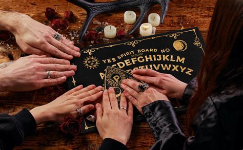 Wooden Black Ouija Board Set X Inch Classic Talking Boards