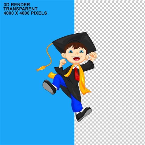 Premium PSD | Academic Degree Graduation square Academic Cap Ceremony ...