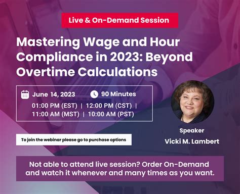 Mastering Wage And Hour Compliance In Beyond Overtime