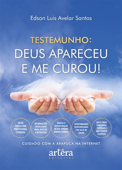 Testemunho Deus Apareceu E Me Curou Editora Appris