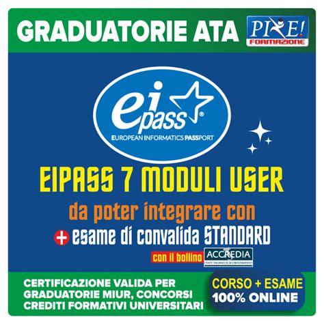 Eipass Moduli User Promo Ata Pixe Formazione Foligno