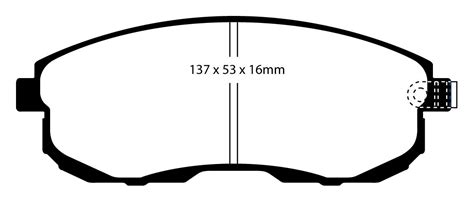 EBC B09 Kit de Freins Avant Revêtements Essuie Glace pour Nissan 350Z