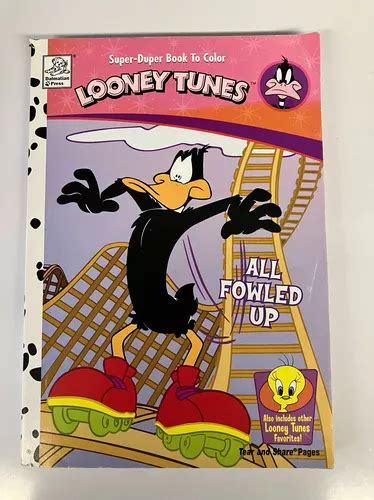 Libro Gigante Para Colorear Y Actividades Looney Tunes MercadoLibre