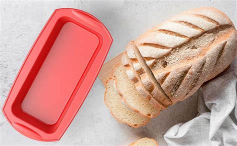 Siliz Loaf Tin Temperature Resistant Non Stick Silicone Bread Tin