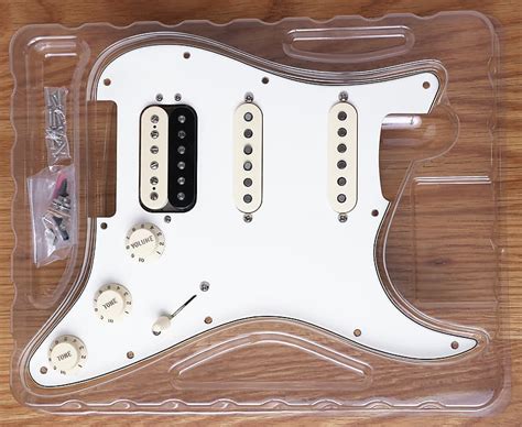 Fender Usa Pre Wired Strat Pickguard Hss Shawbucker Reverb