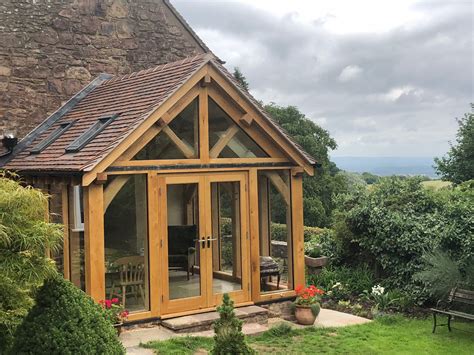 oak framed conservatory – Wye Oak