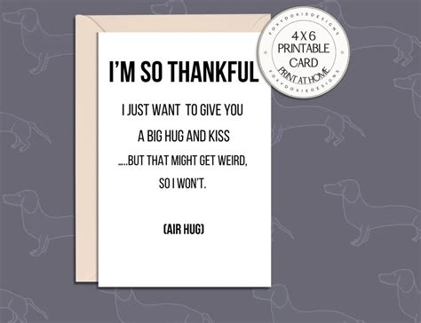 Funny Thank You Cards for Coworker Printable Appreciation - Etsy