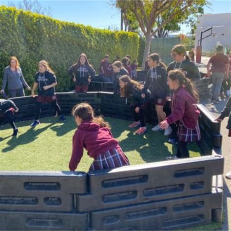 In Ground Standard Gaga Ball Pit Practice Sports