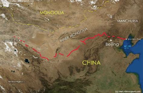 google maps great wall of china