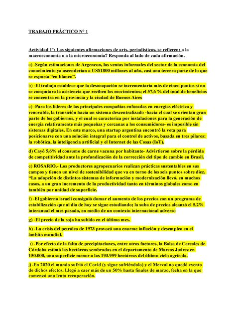 TP N 1 bis Economia Cefi Viernes Grupo N TRABAJO PRÁCTICO N 1