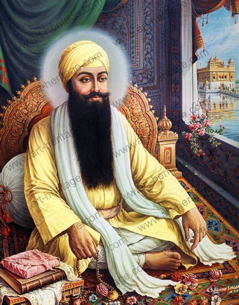 G 14 Portrait Of Guru Ram Das Sahib Ji Art Heritage