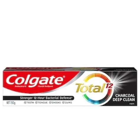 Colgate Total Charcoal Deep Clean Antibacterial Fluoride Toothpaste