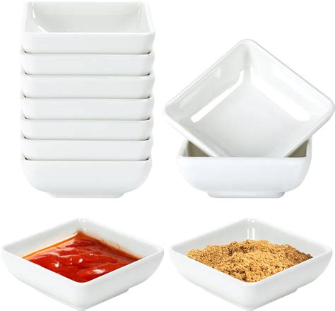 Amazon Vmiapxo 16 Pack 3oz Dipping Sauce Bowls Set Mini Plastic