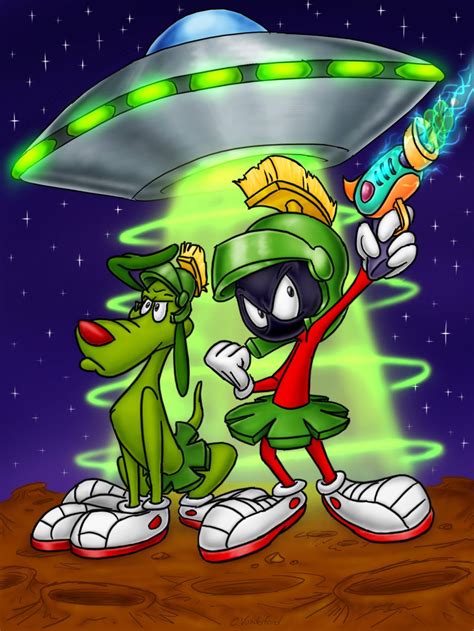 Marvin The Martian And Commander K Looney Tunes Characters Looney