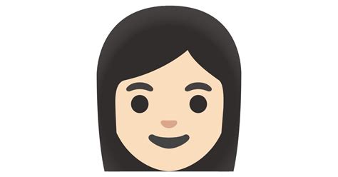 Donna Carnagione Chiara Emoji