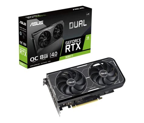 Asus Geforce Rtx 3060 Ti Dual Oc 8gb Gddr6x Karty Graficzne Nvidia