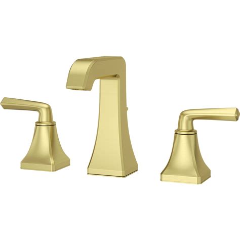 Pfister Lg49 Fe0bg Park Avenue 8 Widespread Bathroom Faucet In Brushed Gold