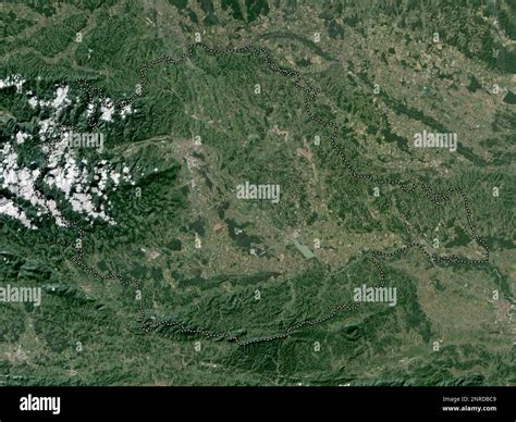 Podravska Statistical Region Of Slovenia Low Resolution Satellite Map