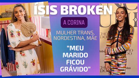 Quem é Ísis Broken a Corina de No Rancho Fundo Mulher trans