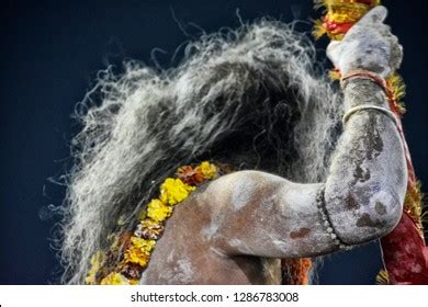 Closeup Rituals Kumbh Mela Prayagraj India Stock Photo 1286783002 ...