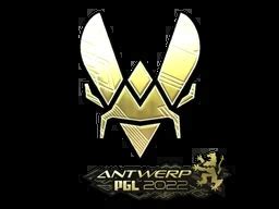 Vitality Gold Antwerp 2022 CSGO Sticker Price CS GO Captain