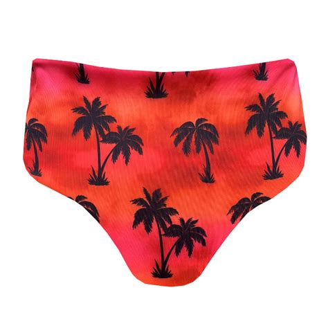 Biquíni Hot Pants Asa Delta Coqueiro Por do Sol Biquíni Moda Praia Marétoa