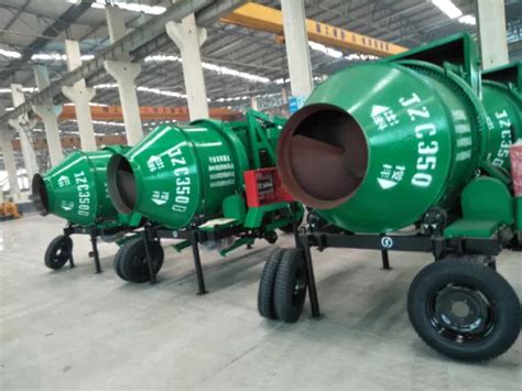 Jzc Concrete Drum Mixer High Quality Construction Machinery And