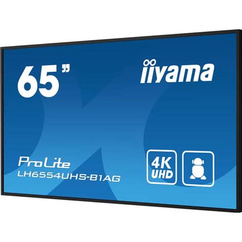 Display Profesional Iiyama Prolite Lh Uhs B Ag K Uhd Hz Negru