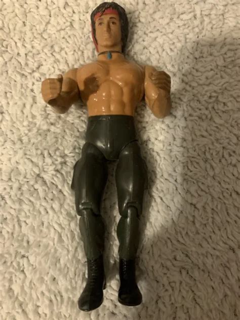 Vintage Rambo John J Rambo First Blood Action Figure Genuine No