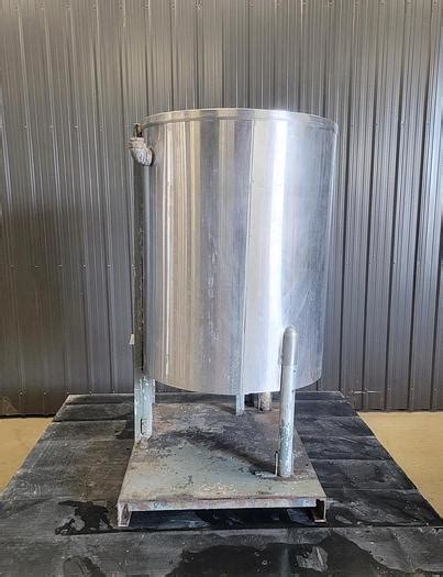 Used Used Gallon Jacketed Tank Stainless Steel For Sale At