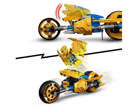 LEGO LEGO NINJAGO 71768 MOTO DRAGO D ORO DI JAY Vendiloshop