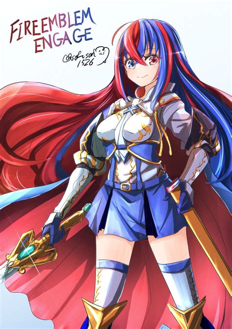 Safebooru Absurdres Alear Fire Emblem Alear Fire Emblem Female Armor Bangs Blue Eyes